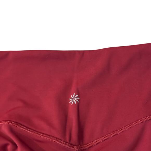 Athleta Elation Train 7/8 Tight Legging Brick Red Color Medium Excellent!! - Picture 4 of 6